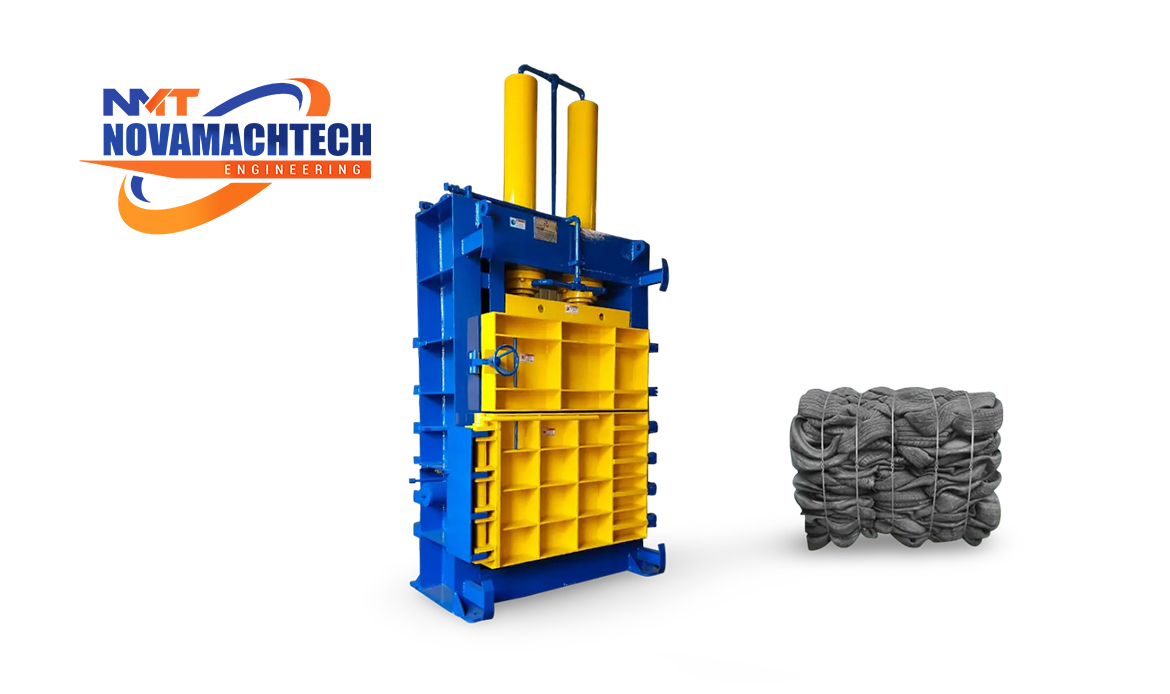 Pet Bottle Baler Press Machine